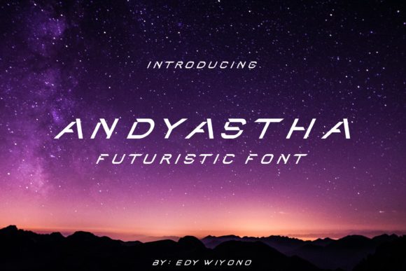 Andyastha Display Font for Modern Craft Projects