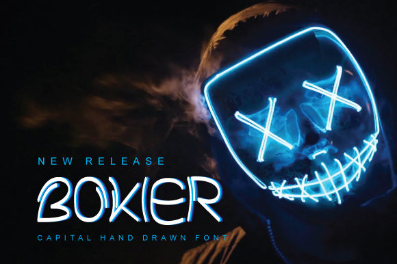 Bokier: A Playful Modern Display Font for Websites