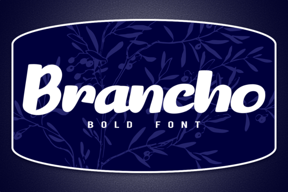 Brancho: A Bold & Chunky Display Font for Friendly Branding