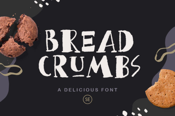 Bread Crumbs: A Friendly Display Font for Editorial Design