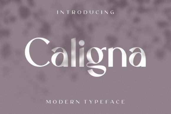 Caligna Display Font: Charming Calligraphy for Elegant Branding