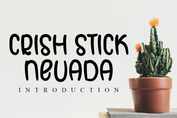 Crish Stick Nevada Font for Cheerful Campaign Headlines