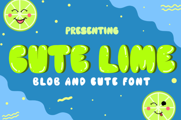 Cute Lime: A Friendly Display Font for Small Business Branding
