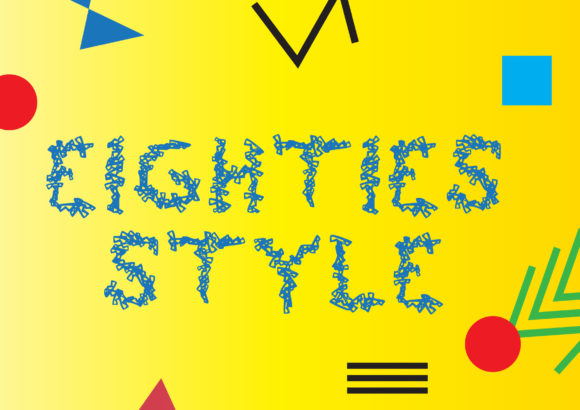 Eighties Style Font for Digital Branding and Layouts
