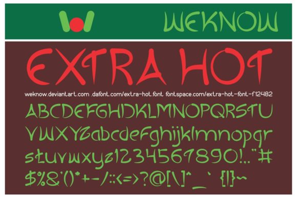 Extra Hot Display Font for Bold Branding