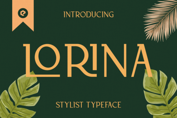 Lorina Display Font for Makers and Creative Shops
