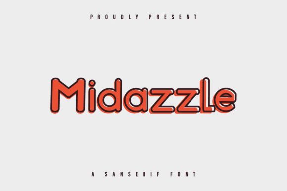 Midazzle: The Minimal Display Font That Makes Your Brand Stand Out
