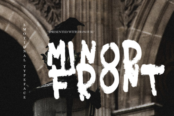Minor Front: A Chunky Display Font That Makes Brands Stand Out