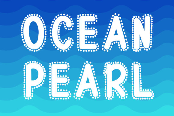 Ocean Pearl: A Cute Display Font That Makes Your Brand Unforgettable