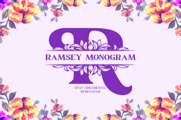 Ramsey Monogram: A Display Font for Campaign Designers