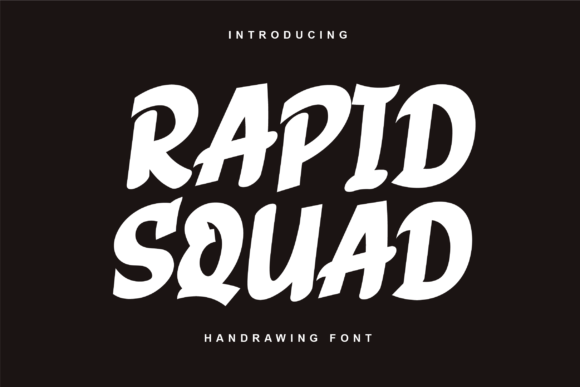 Rapid Squad: A Bold Display Font for Brand Builders