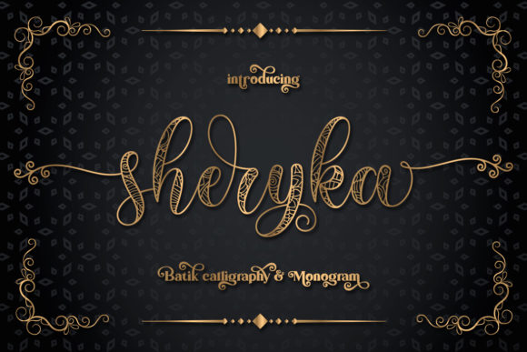 Sheryka: A Handwritten Font That Polishes Small Business Branding