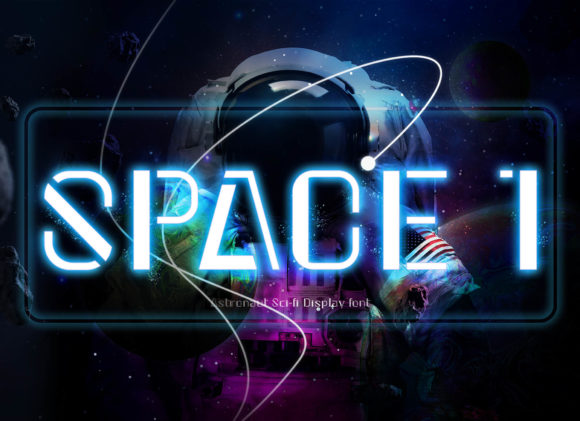 Space 1: The Futuristic Display Font for Memorable Brand Visuals