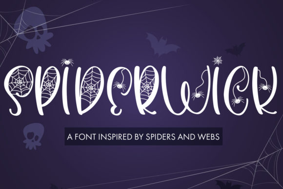 Spiderwick Display Font for Handmade Creators