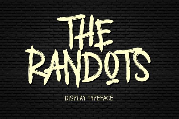 The Randots: Chunky Bold Display Font for Creative Projects
