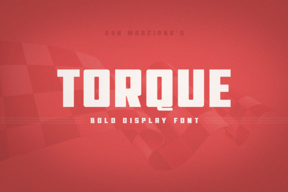 Torque: A Bold Display Font for Standout Branding