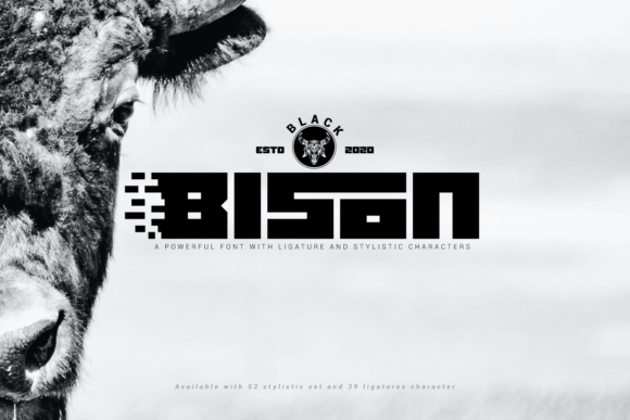 Why Black Bison Is the Bold Display Font Designers Need